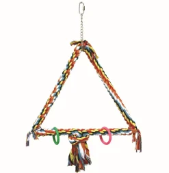 Fuglelegetøj Triangle Swing XXL - Aktiv gynge og klatring til fugle