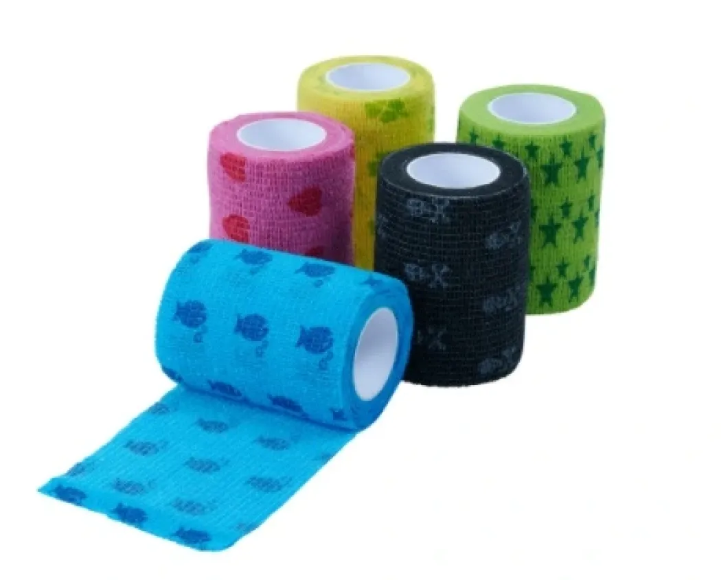 Fun Flex selvklæbende Pet Bandage 7,5 cm x 4,5 m