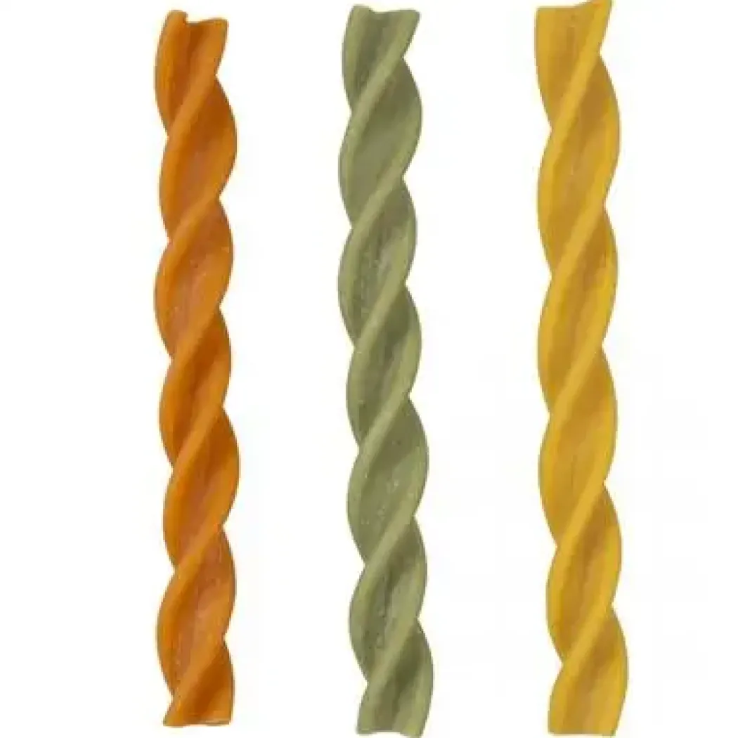 Garden Bites Fruity Dental Swirls Mix 13 cm 15 stk (vegetabilsk) - tandrensende hundesnacks