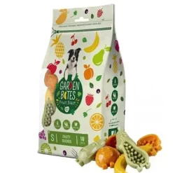 Garden Bites Fruity Friends Mix 7 cm 18 stk (vegetabilsk) - små hundesnacks