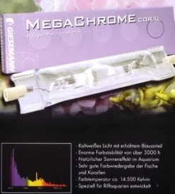 Giesemann Hqi pære Megachrome 250 watt. - 14.500 Kelvin.