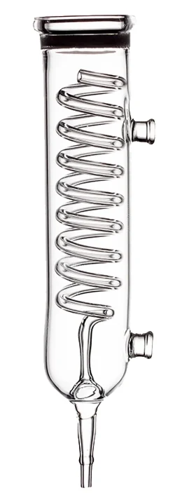 Glas CO2 Diffuser med spiral bubble tæller L