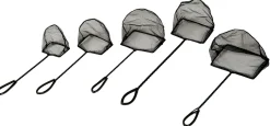 Hagen Fiskenet 12,5 cm 40 cm skaft Sort