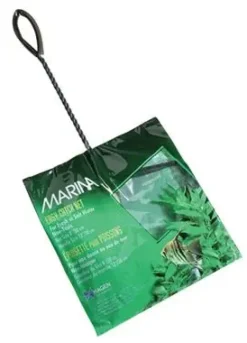 Hagen Fiskenet grovmasket 20 cm Sort