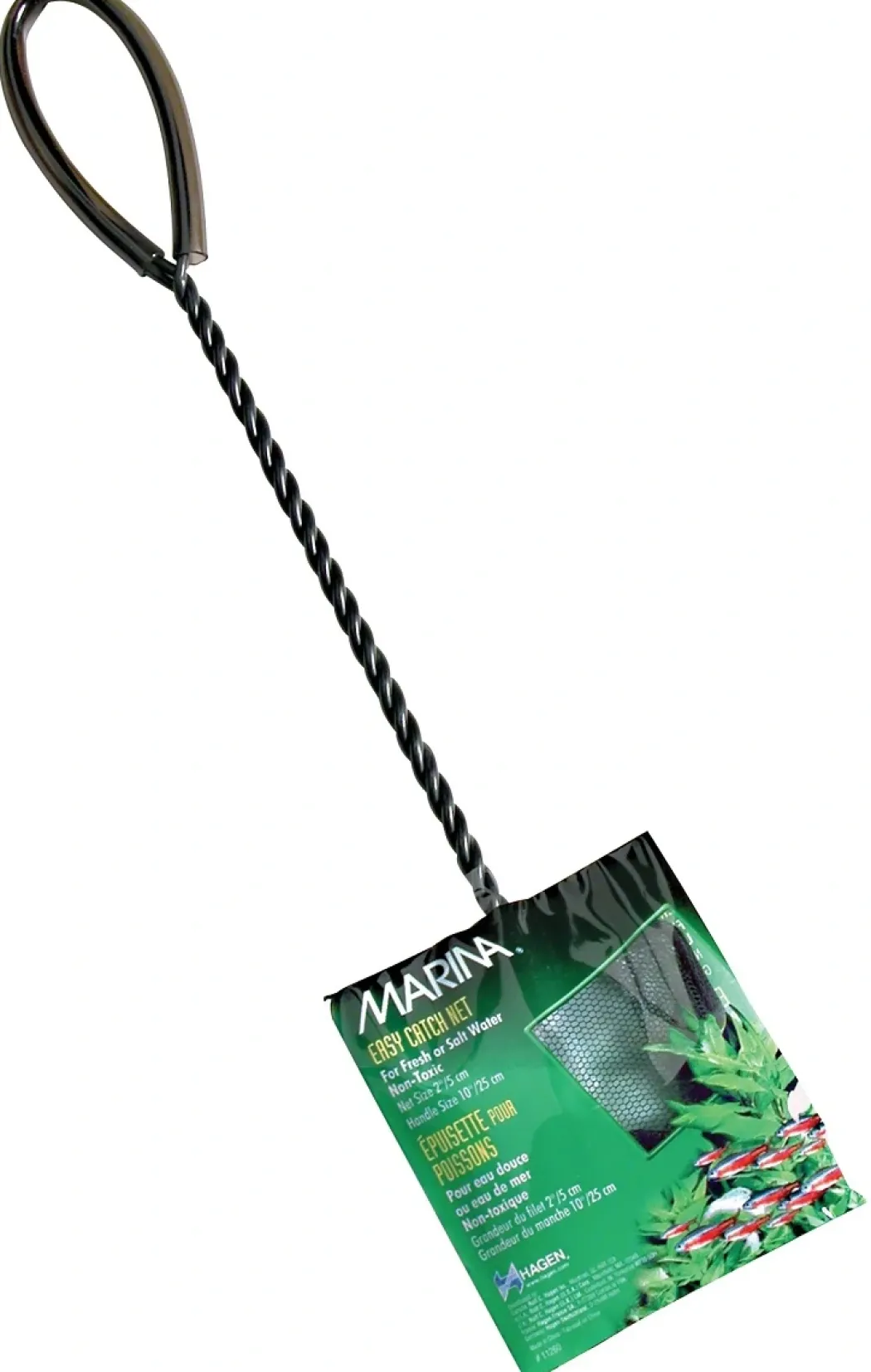 Hagen Fiskenet grovmasket 5 cm Sort