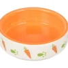 Hamsterskål Ibo Orange 8,5 cm
