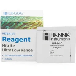 Hanna Instruments Nitrite Ultra Low Range HI-764-25 Reagents 25 Tests