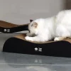 HappyCat ARCHIE Kradse Lounge 2i1 75x18 og 5x25 cm Sort Pap-kradsebræt