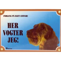 Her vogter jeg skilt med Ruhåret Gravhund