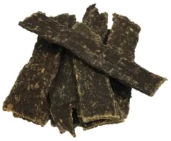 Hjortekødsstrimler 200 g - Naturlige hundesnacks