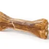 Håndlavet Presset Tyggeben med fyld af hest 17 cm 100 g - stort tyggeben
