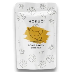 Hokuo Chicken Bone Broth 100 ml - naturlig kyllingebouillon til hunde og katte