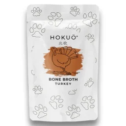 Hokuo Turkey Bone Broth 100 ml - naturlig kalkunbouillon til hunde og katte