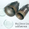 Hulboring i glas 34 mm hul (Max. 19 mm glas)