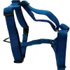 Hundesele Nylon Blå justerbar Blå str. 66-91 cm 25 mm - åndbar komfort