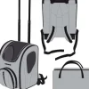 Hundetaske Trolley Small 34.5x31.5x45 cm (Ozami)