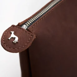 Hunter Make Up Bag Cannobio Dark Brown