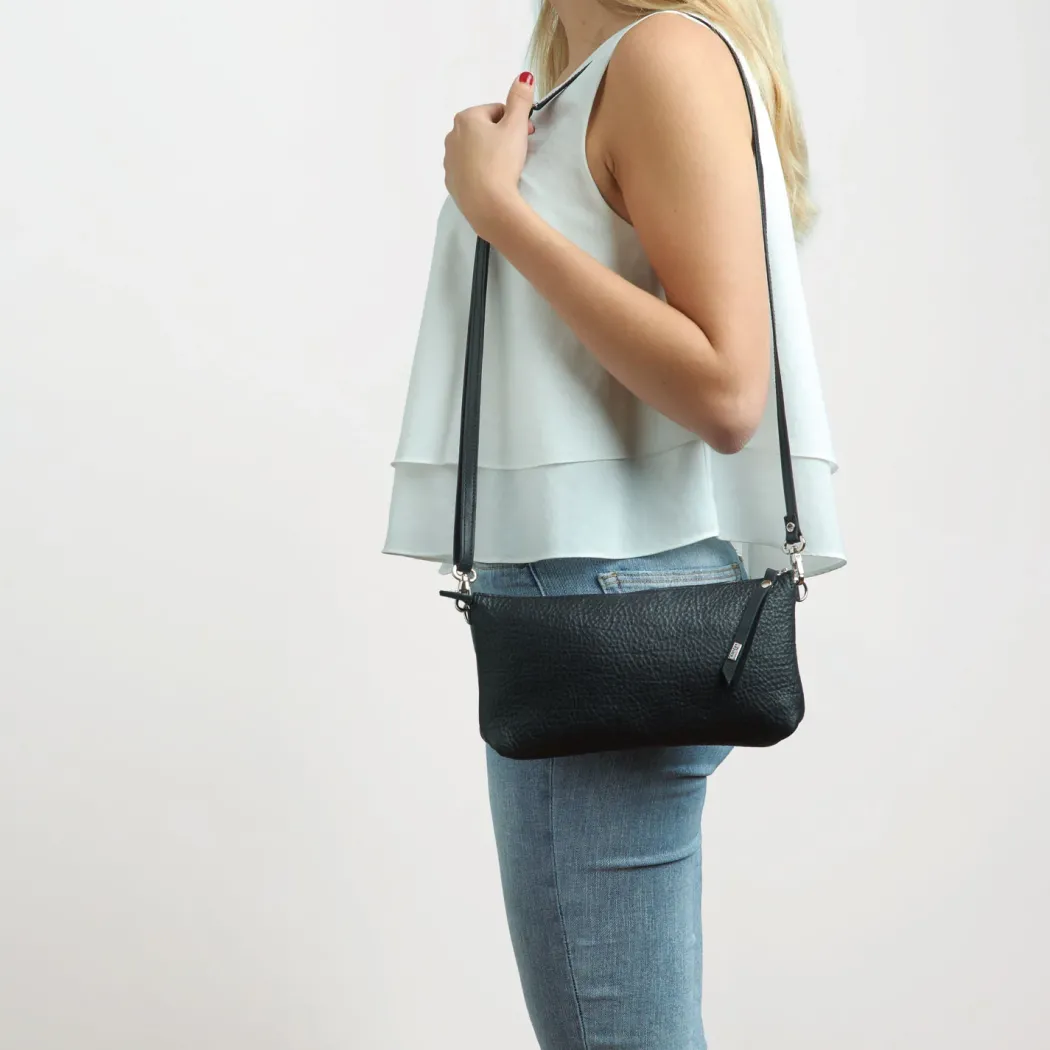Hunter Shoulder Bag Como Black