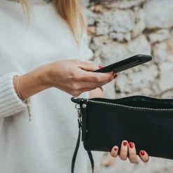 Hunter Shoulder Bag Como Black