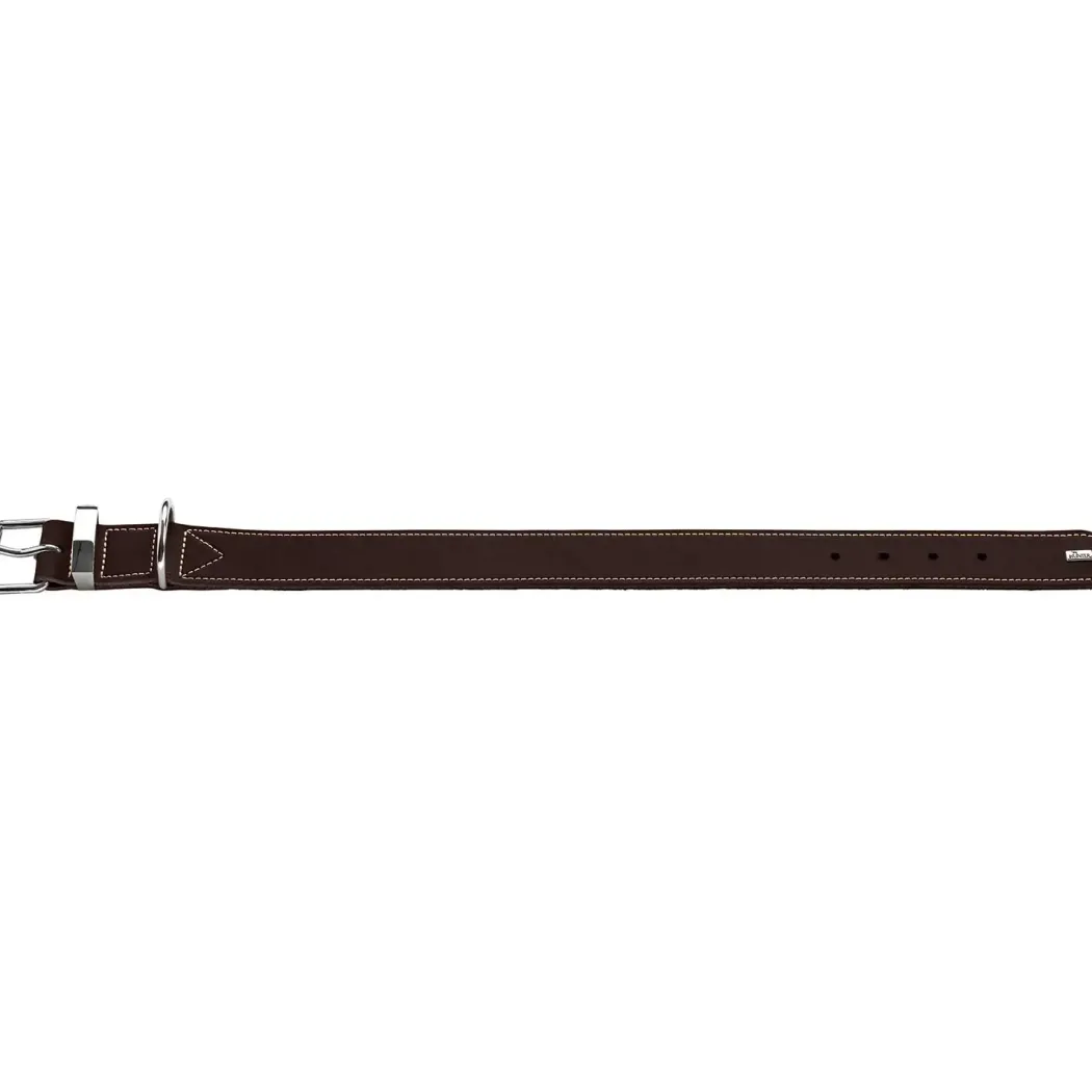 Hunter Aalborg Special Hundehalsbånd 40 Brun - 28-34 cm