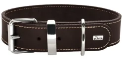 Hunter Aalborg 55 Special Mørkebrunt hundehalsbånd - 40-48 cm
