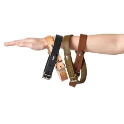 Hunter Aalborg Sport Oliven 32 hundehalsbånd - 24-29 cm