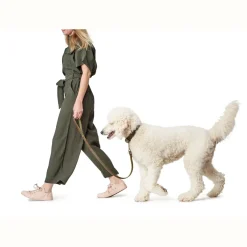 Hunter Aalborg Sport Oliven 37 hundehalsbånd - 28-33 cm