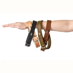 Hunter Aalborg Sport Oliven 37 hundehalsbånd - 28-33 cm