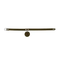 Hunter Aalborg Sport Oliven 47 hundehalsbånd - 37-43 cm