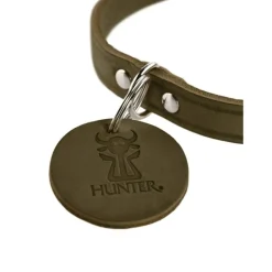 Hunter Aalborg Sport Oliven 60 hundehalsbånd - 45-55 cm