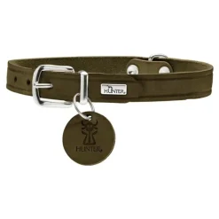 Hunter Aalborg Sport Oliven 60 hundehalsbånd - 45-55 cm
