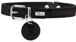 Hunter Aalborg Sport Sort 47 hundehalsbånd - 37-43 cm