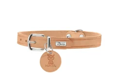 Hunter Aalborg Sport Tan 52 hundehalsbånd - 38-47 cm