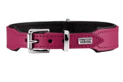 Hunter Basic halsbånd str.50 Pink - 35,0-43,0 cm