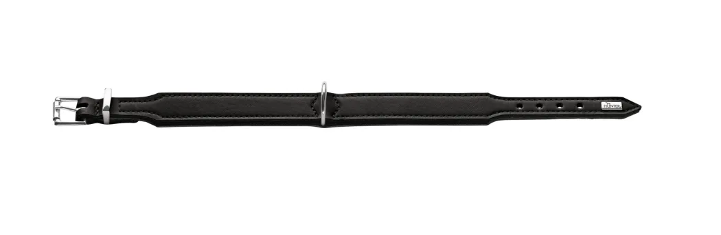 Hunter Basic halsbånd str.55 Sort - 41,0-49,0 cm