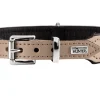 Hunter Basic halsbånd str.55 Stone - 41,0-49,0 cm