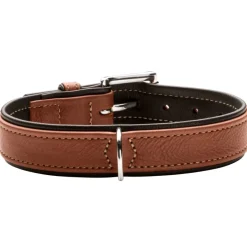 Hunter Canadian UP Hundehalsbånd M 55 Sort/Cognac - 42-48 cm