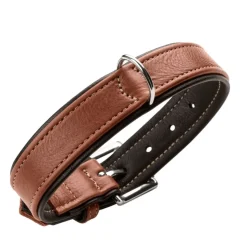 Hunter Canadian UP Hundehalsbånd M 55 Sort/Cognac - 42-48 cm