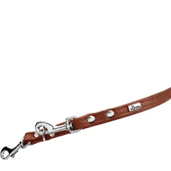 Hunter Canadian UP 3 punkts Hundeline i Cognac og Sort 8/200