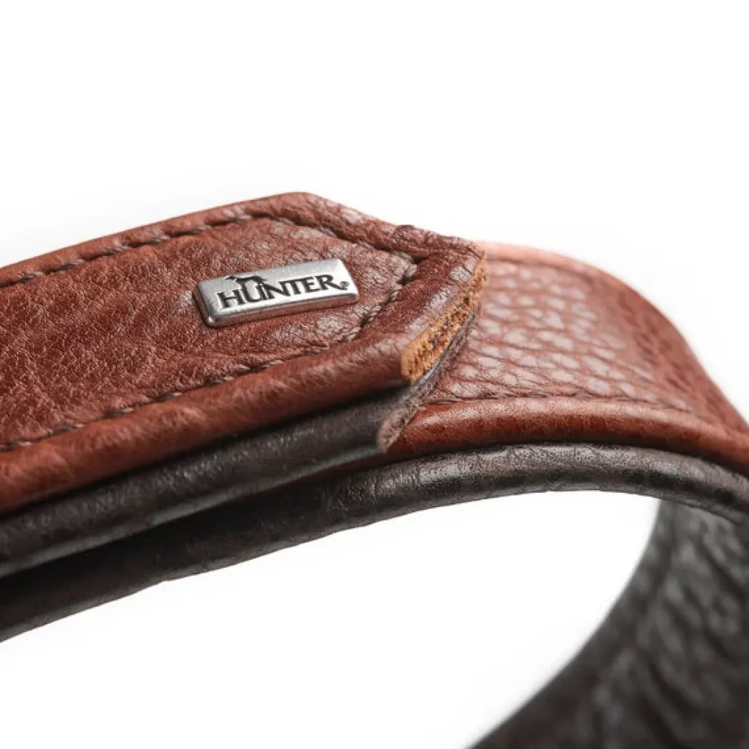 Hunter Cody 40 Cognac Mørkebrun hundehalsbånd - 29-35 cm