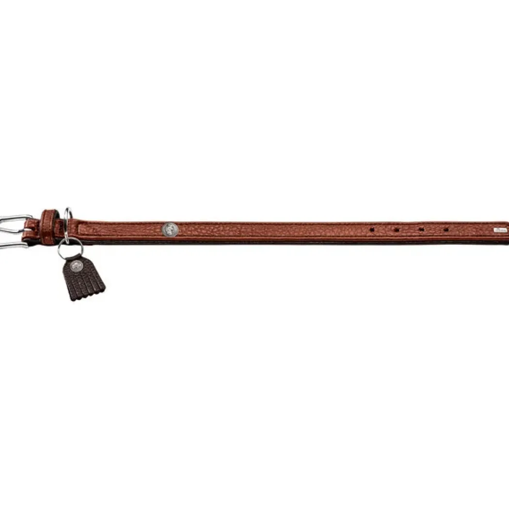 Hunter Cody 40 Cognac Mørkebrun hundehalsbånd - 29-35 cm
