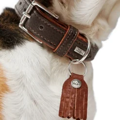 Hunter Cody 50 Mørkebrun Cognac hundehalsbånd - 37-43 cm