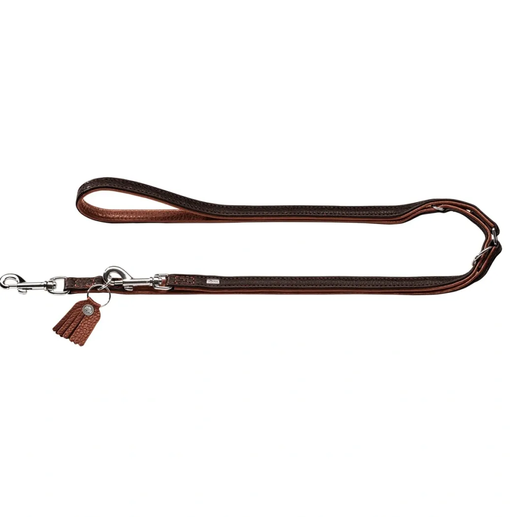 Hunter Cody Mørkebrun Cognac 3-trins hundeline 20/200