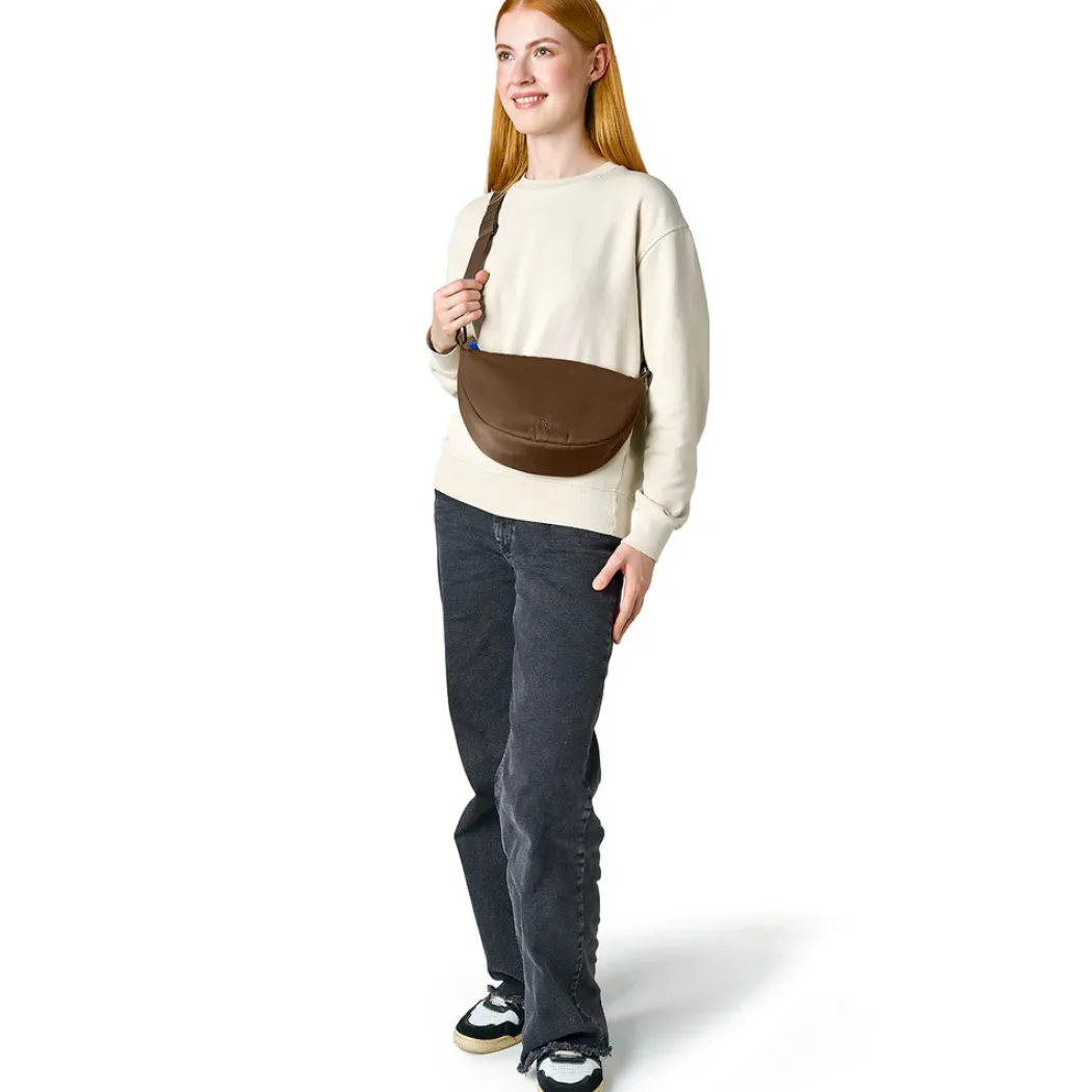 Hunter Crossbody taske Charlotte i brun