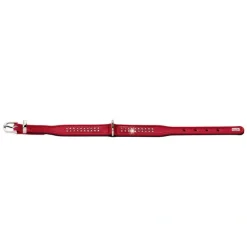 Hunter Diamond petit halsbånd str.32 Rød - 24-28 cm
