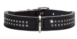Hunter Diamond petit halsbånd str.32 Sort - 24-28 cm