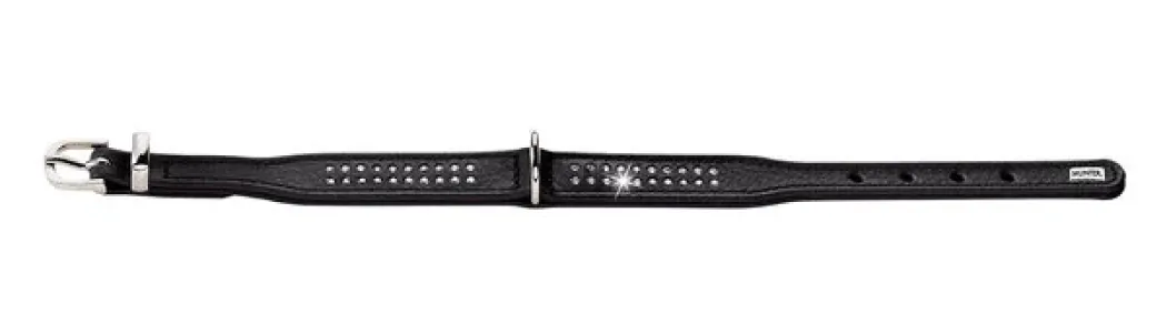 Hunter Diamond petit halsbånd str.32 Sort - 24-28 cm