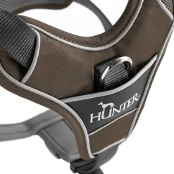 Hunter Divo hundesele S brun/grå just mave 45-56 cm - Samlet komfort og kontrol