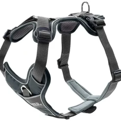 Hunter Divo hundesele S-M grå/grå just mave 52-68 cm - Stabil kontrol og komfort