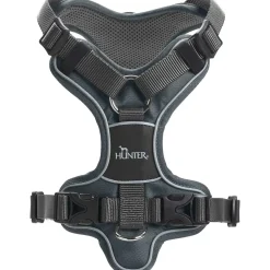 Hunter Divo hundesele S-M grå/grå just mave 52-68 cm - Stabil kontrol og komfort